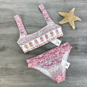 Billabong Orchid Haze Pink Floral Bikini Set